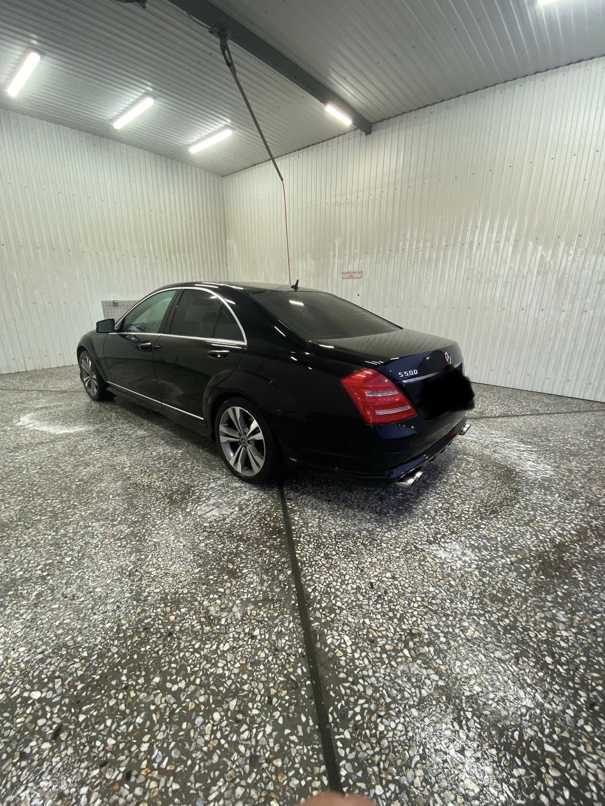 Mercedes-Benz S-Class W221 2007 with driver in Armenia